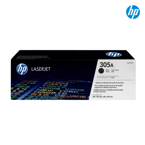 ตลับหมึกแท้ Toner Original Compatible HP CE410A Black, 305A